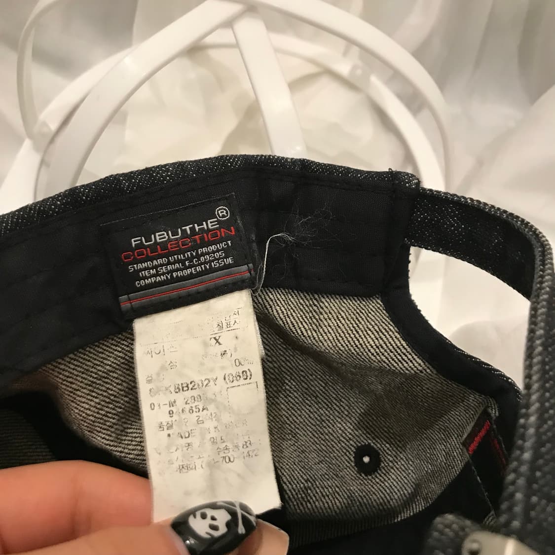 Fubu 푸부 00s Y2k 데님 캡 상품이미지5