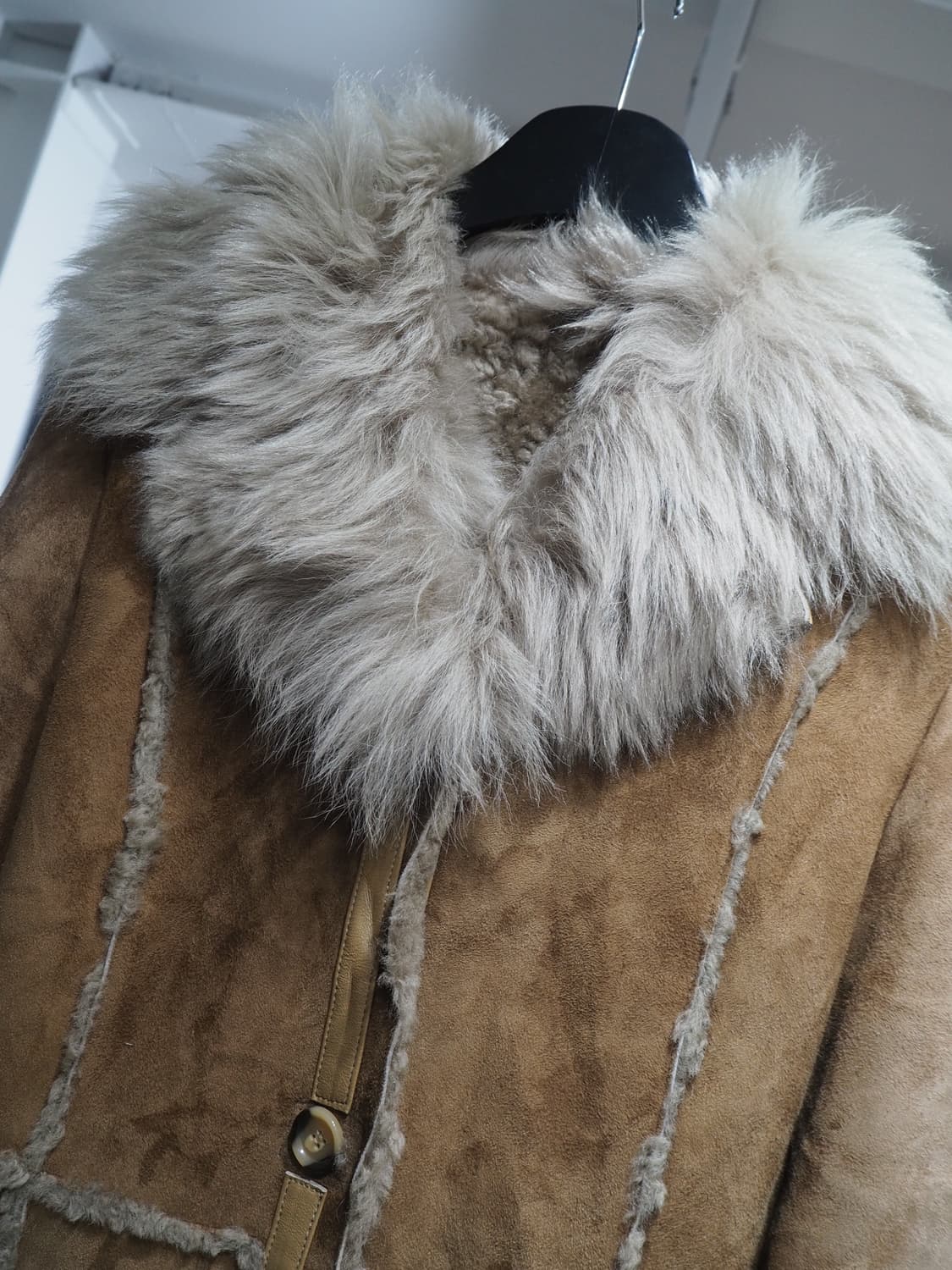 vintage sheepskin shearling jacket  상품이미지2