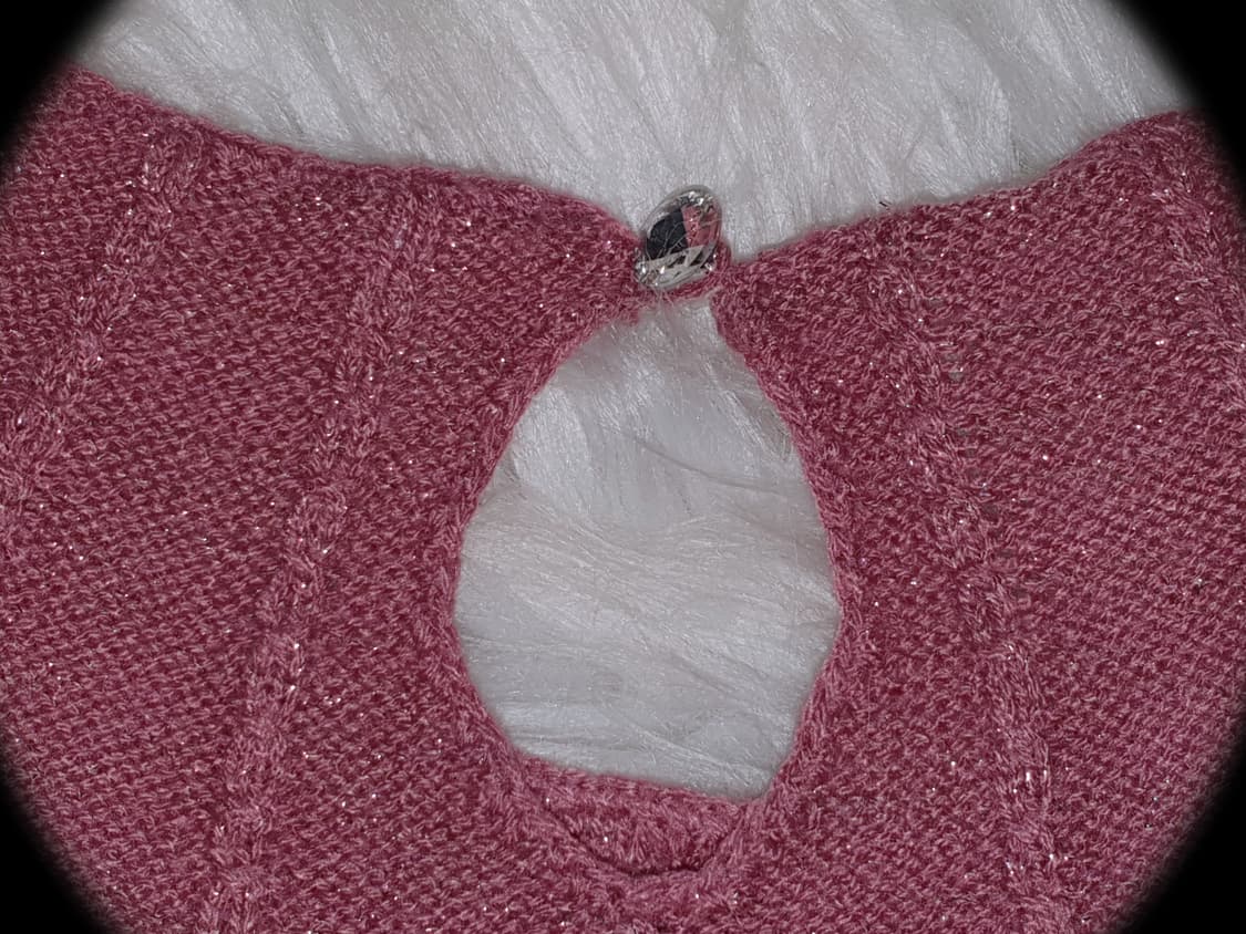 Vintage 06 pink cable knit top 상품이미지2