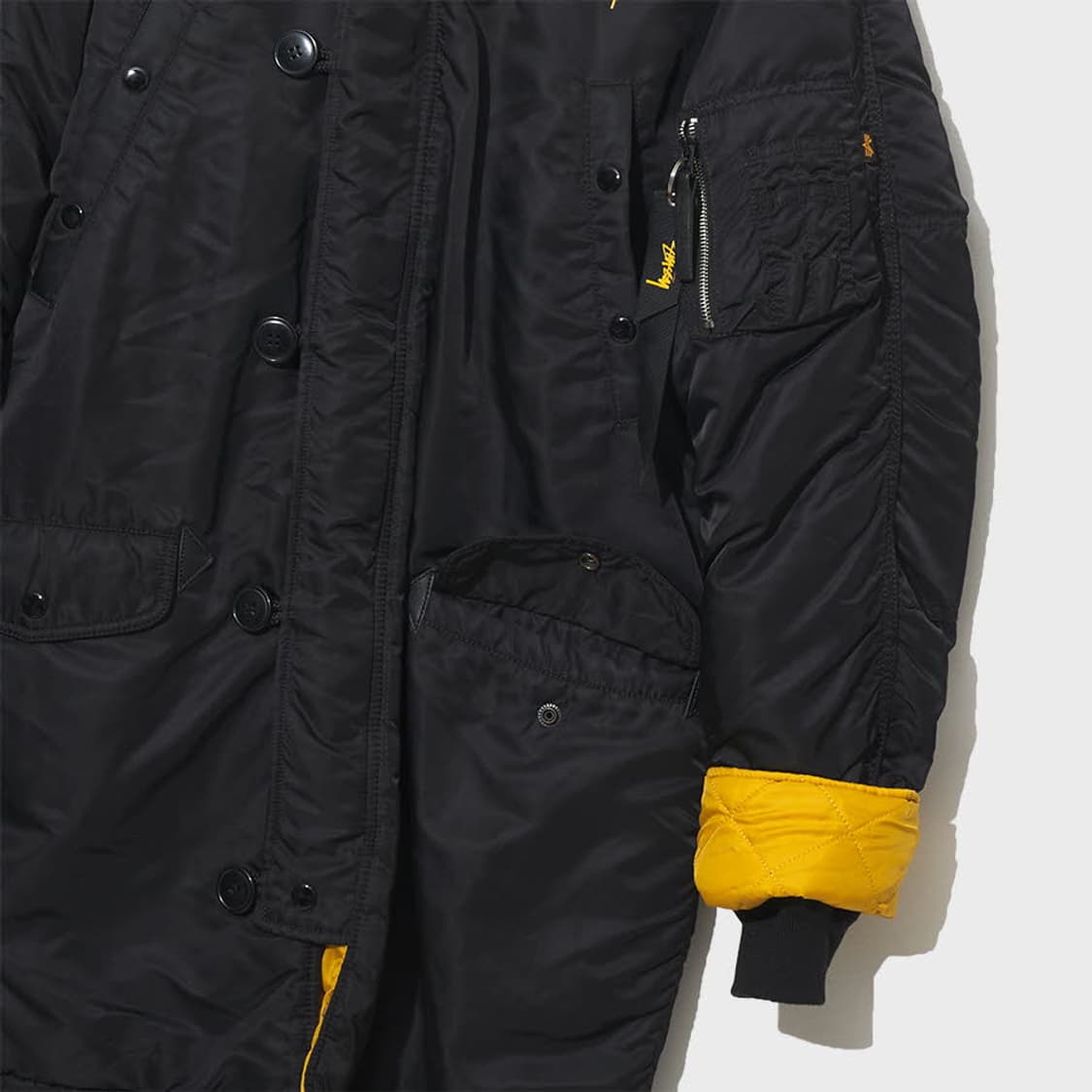 STUSSY X ALPHA INDUSTRIES padding jacket 상품이미지3