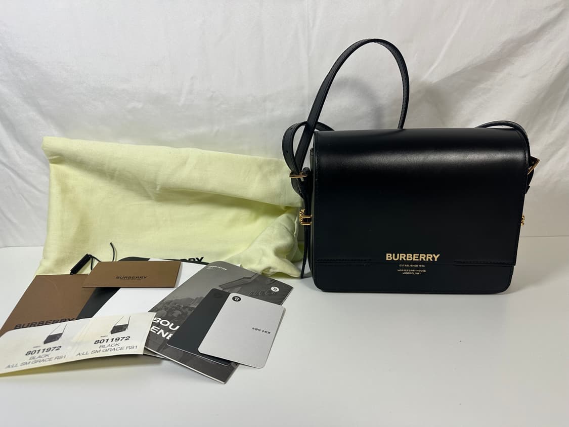 버버리 그레이스백 블랙 (OS) 상품이미지1