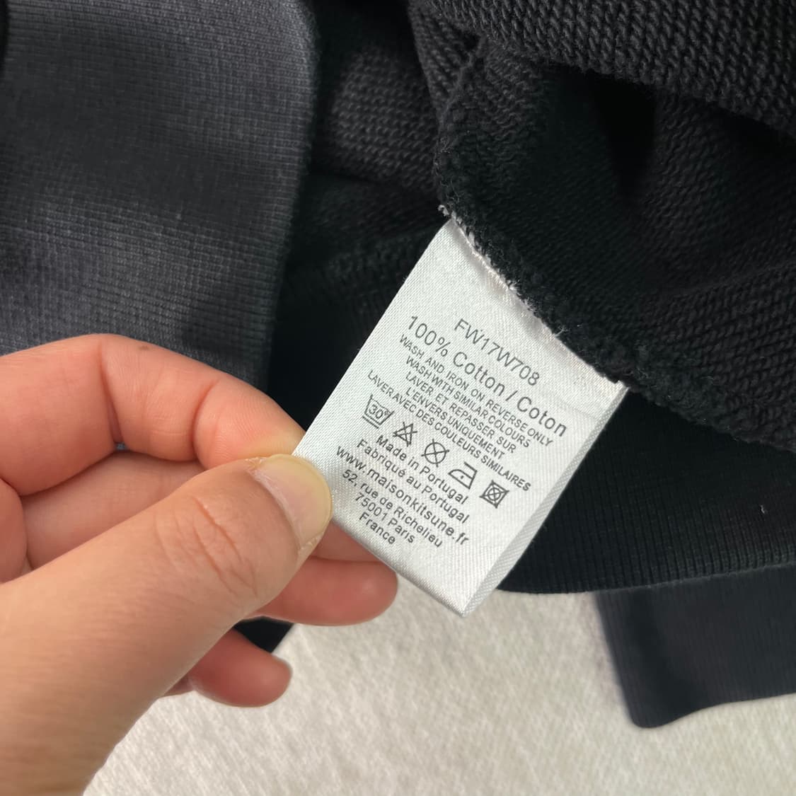 95 메종키츠네 원폭스 맨투맨  상품이미지5