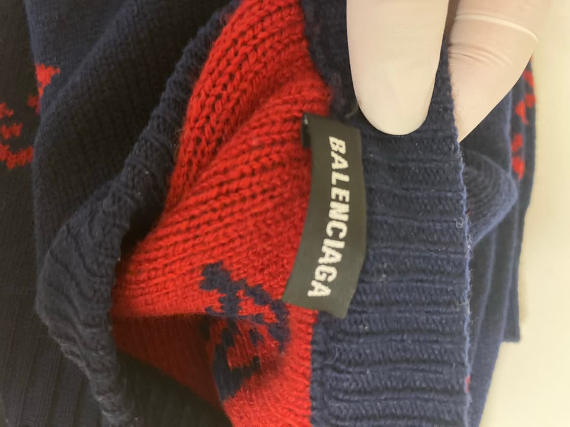 발렌시아가 올오버 로고 니트 상품이미지5