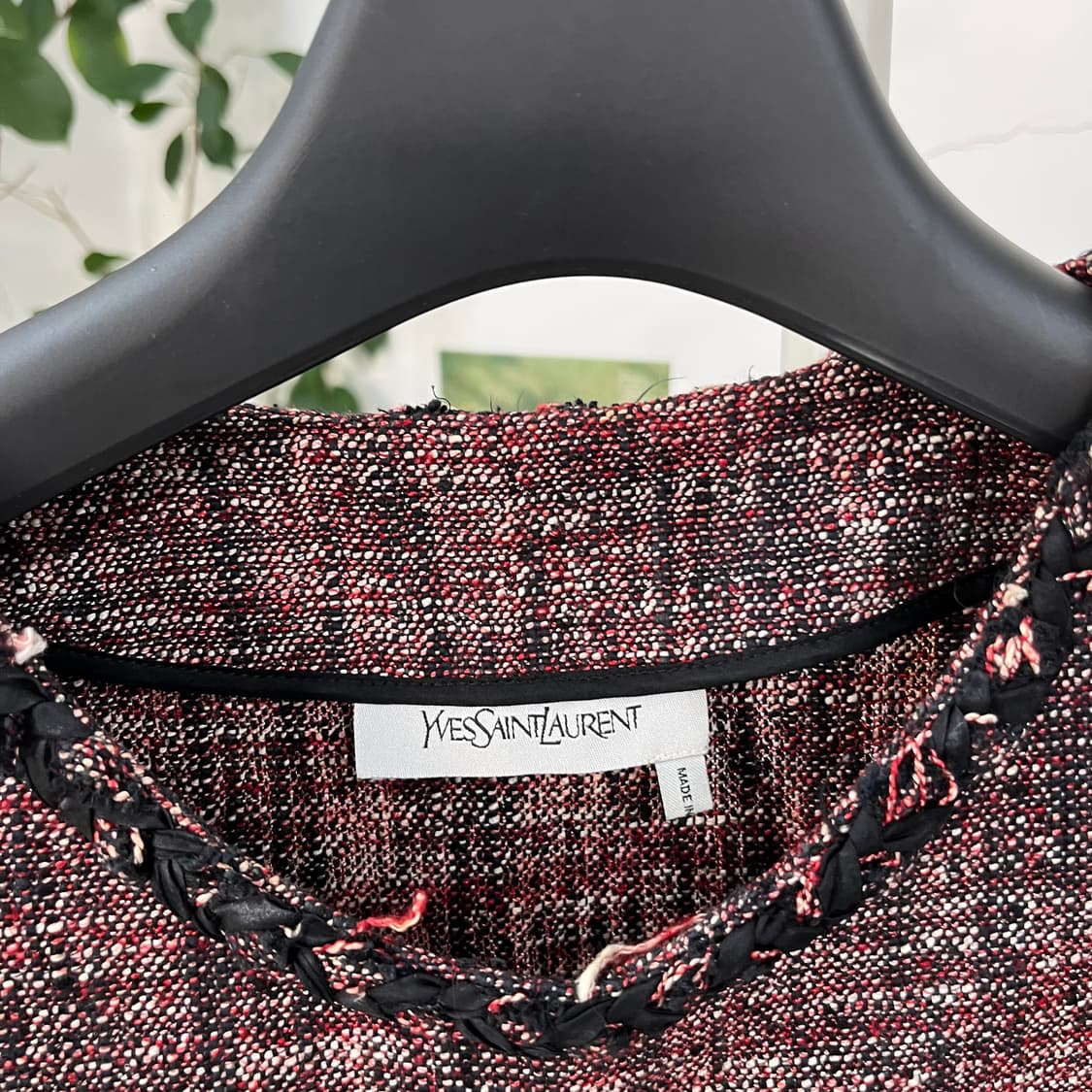 입생로랑 트위드 탑 36 상품이미지3