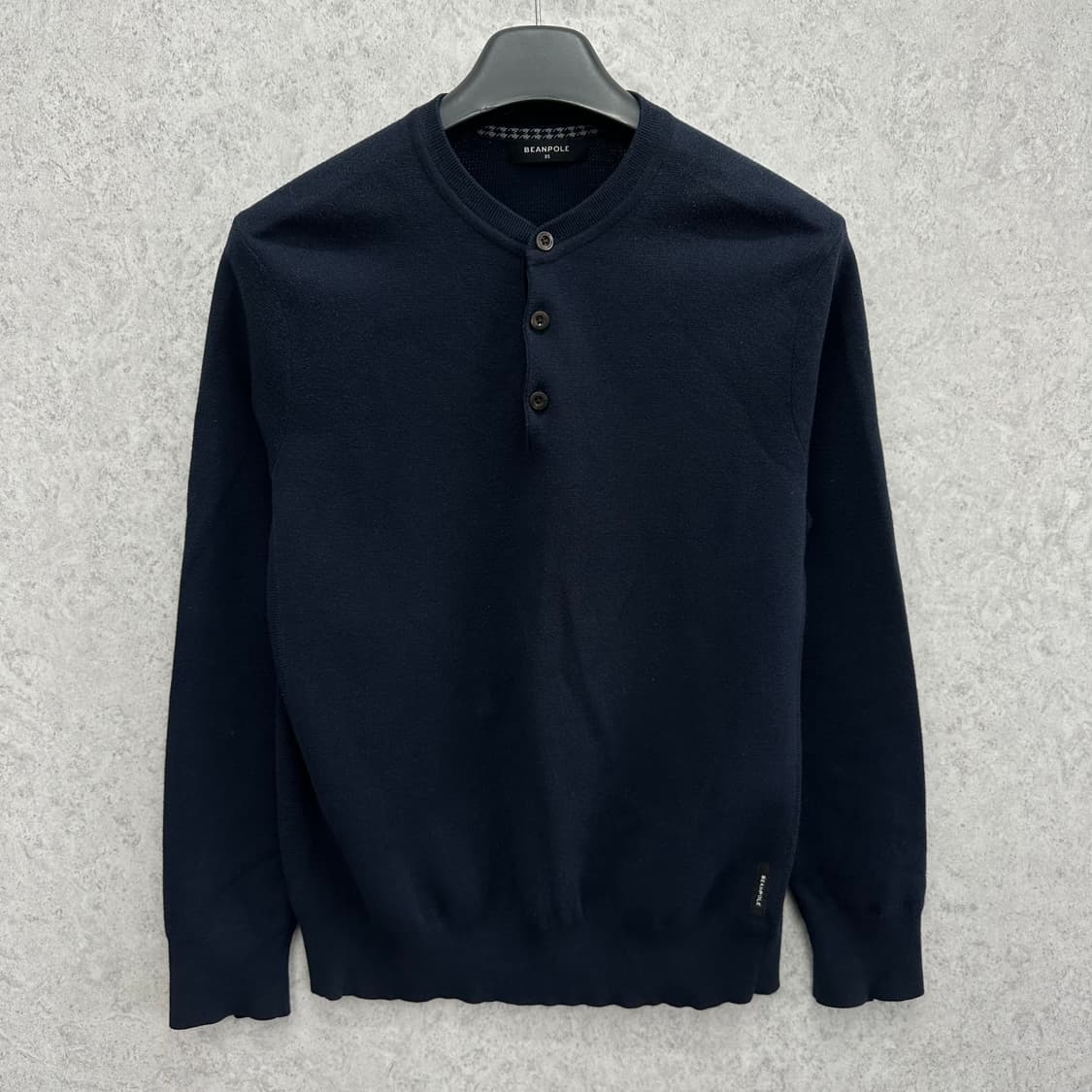 95 빈폴 남자 헨리넥 울 니트 상품이미지1