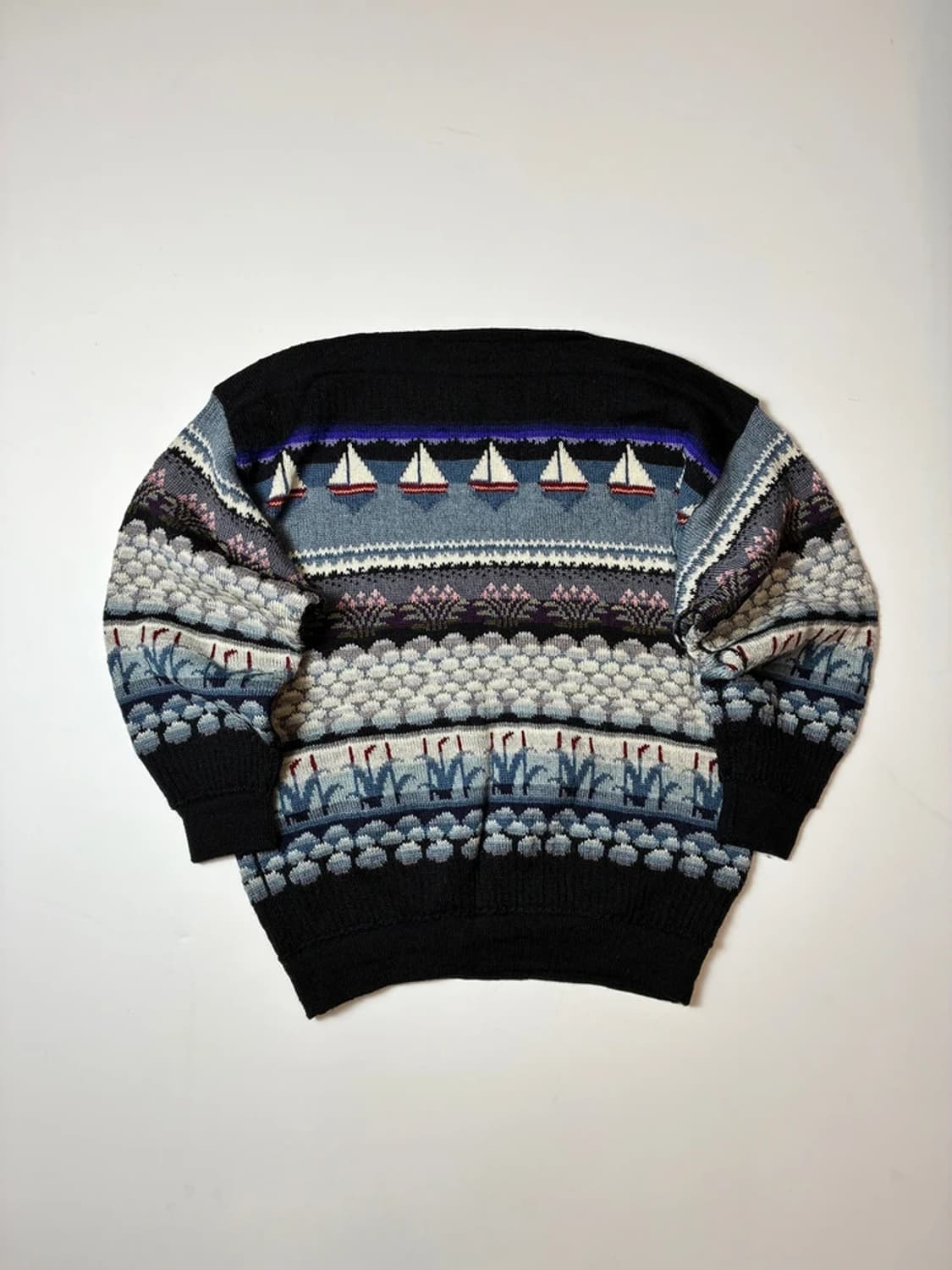 Kaislakerttu 90's 핸드메이드 울 스웨터 PN8115 상품이미지1