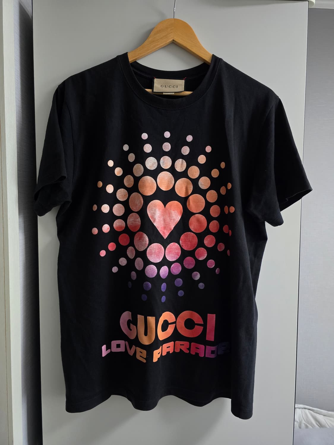 22FW 구찌 Gucci 러브퍼레이드 프린트 반팔티셔츠 S 상품이미지3