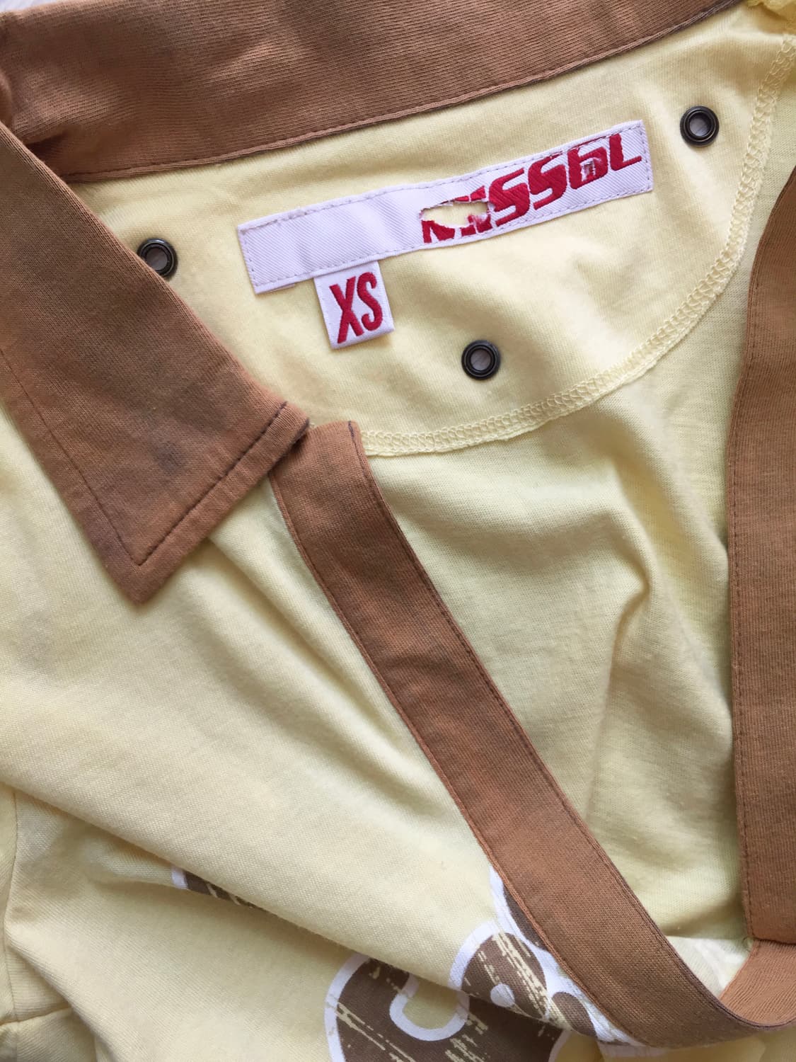 Miss Sixty Yellow Fitted Polo Shirt 상품이미지8