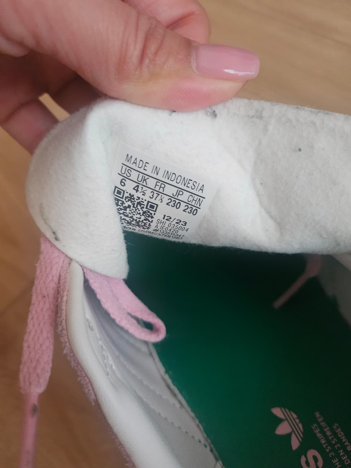 아디다스 가젤 볼드 트루핑크 그린 판매합니다 상품이미지5