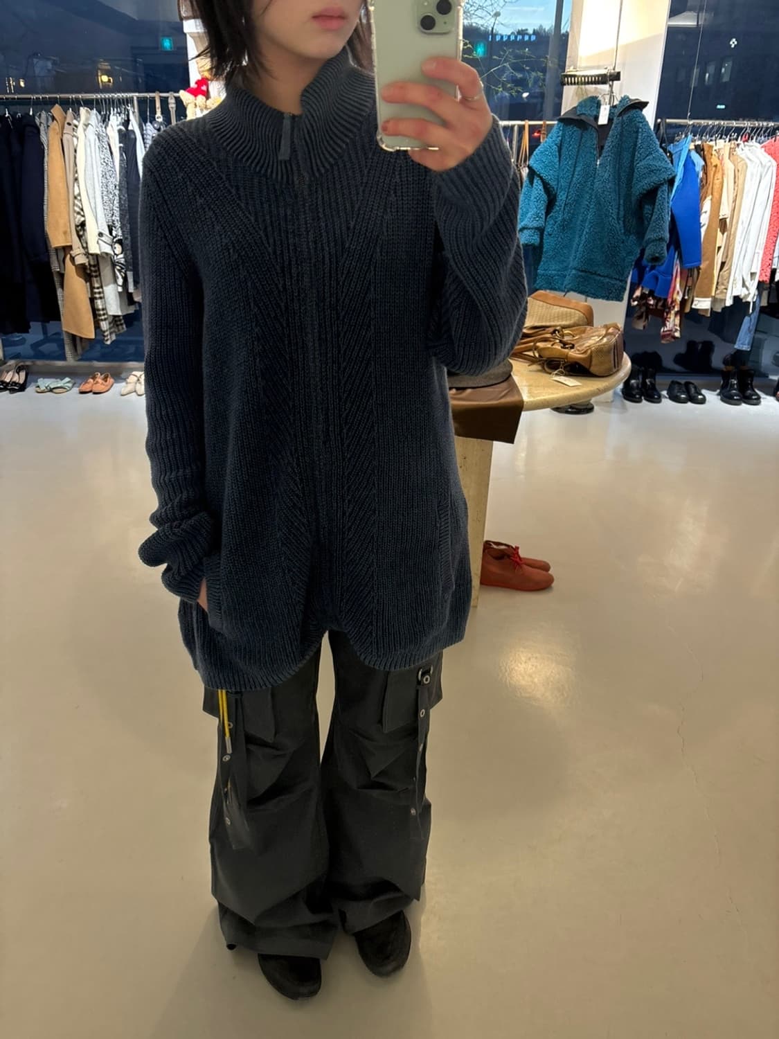 L.L. Bean Knit Zip up 상품이미지1