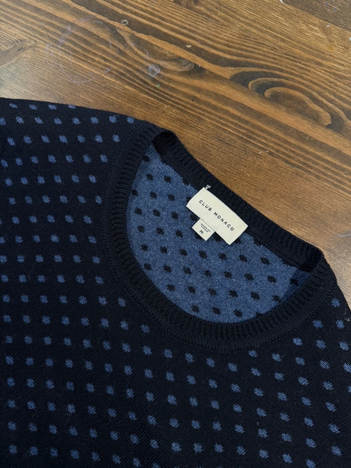 클럽모나코 메리노울 니트 100 상품이미지7