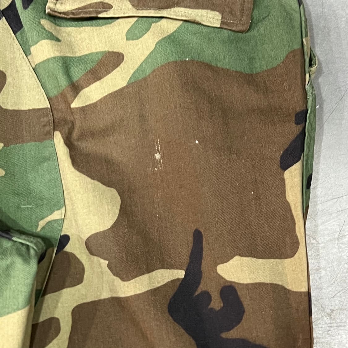  80s 오리지날 우드랜드 카모 트라우저 y15287 상품이미지6