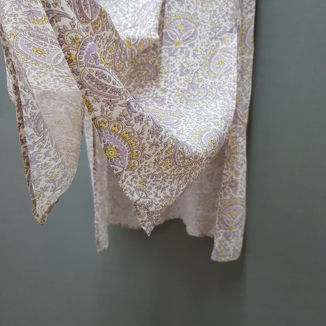 바네사브루노 2022 플로럴 페이즐리 벨티드 롱 원피스  34사이즈 상품이미지5