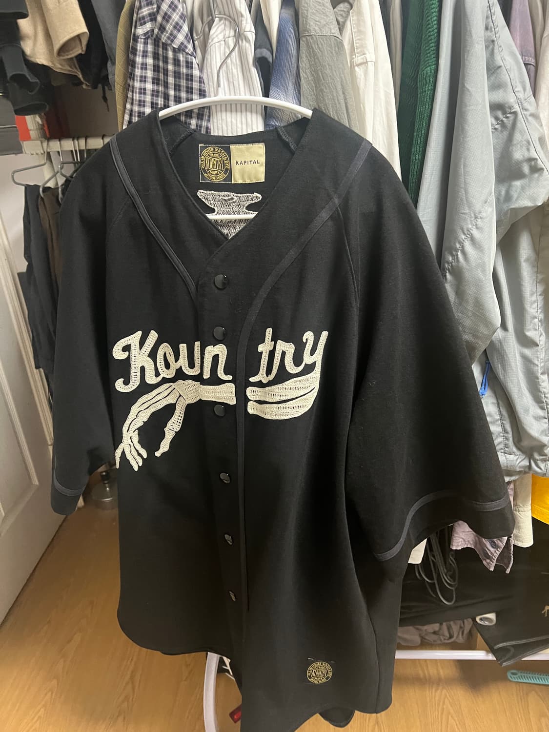 [3] 풀구성 캐피탈 베이스볼 본 저지 반팔셔츠 870,000원 상품이미지3