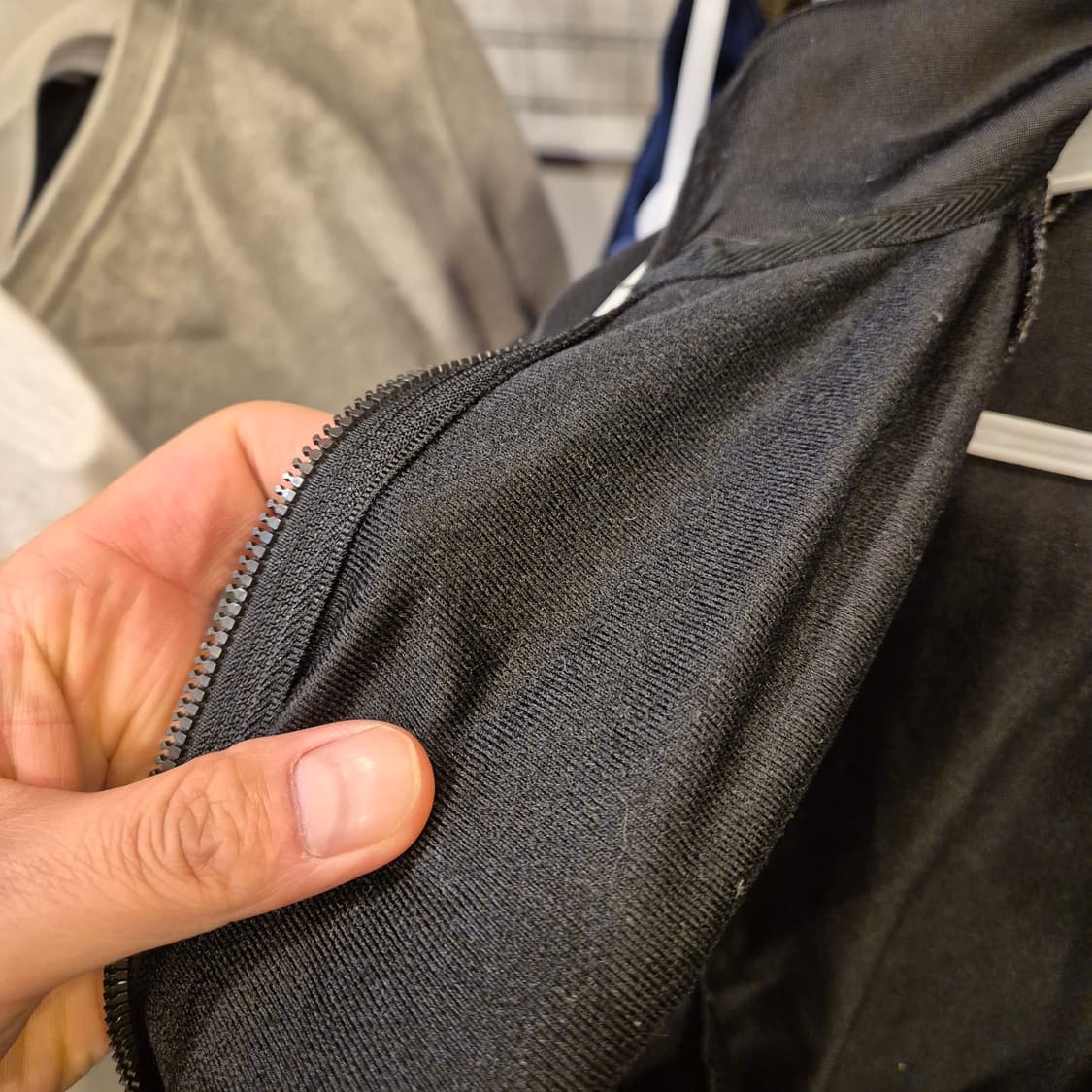 L 아디다스 블랙 져지  상품이미지6