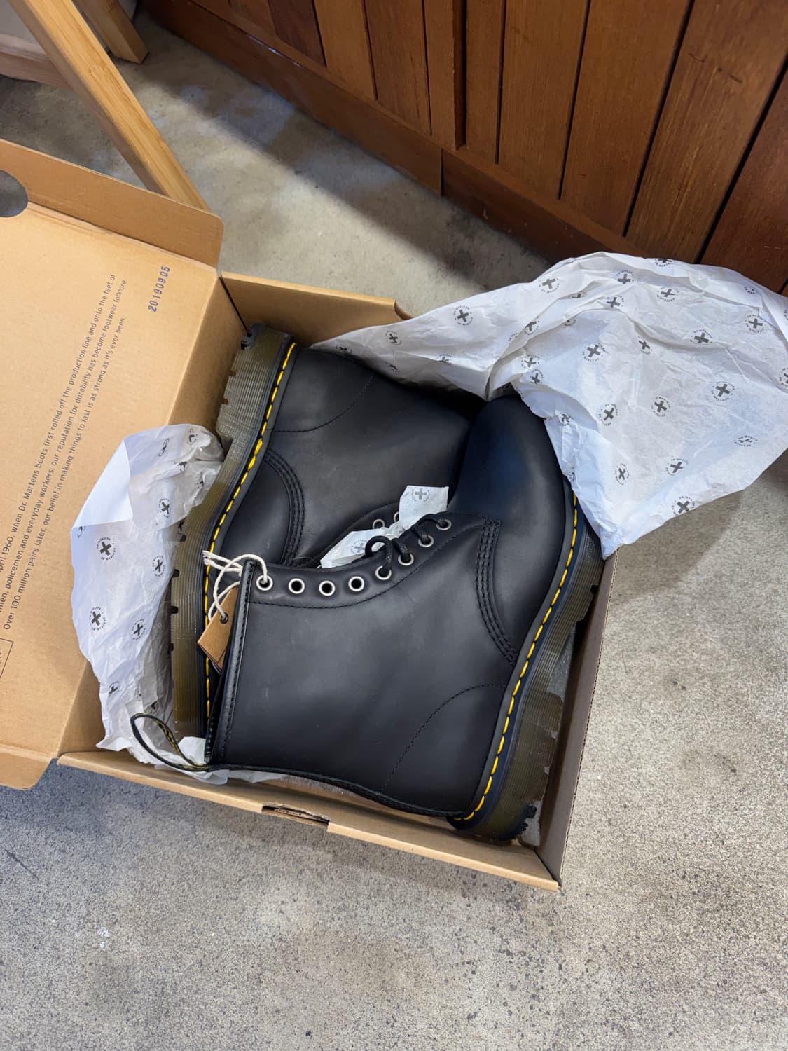 닥터마틴 1460 스노우플로우 WP 부츠 블랙 270 상품이미지2