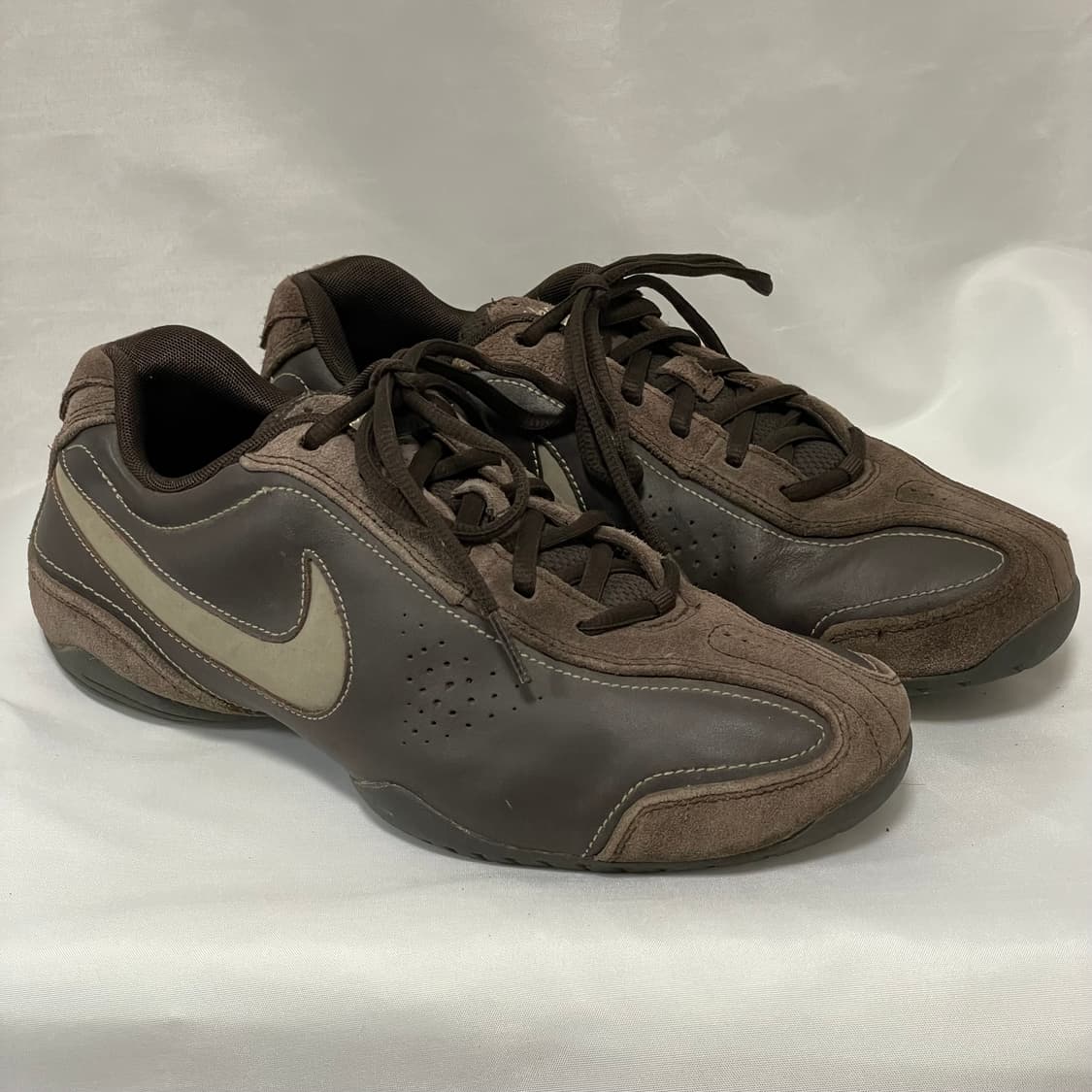 (270) 나이키 에어시리즈 6D 브라운 스웨이드 신발 상품이미지1