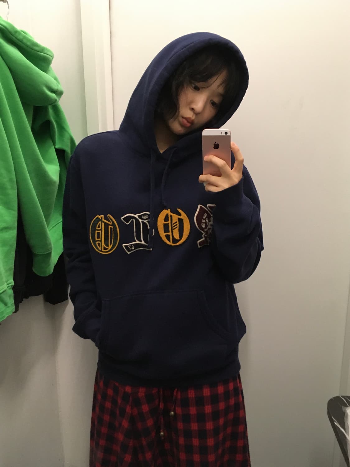 폴로 랄프로렌 레터링 패치 후드티 상품이미지2