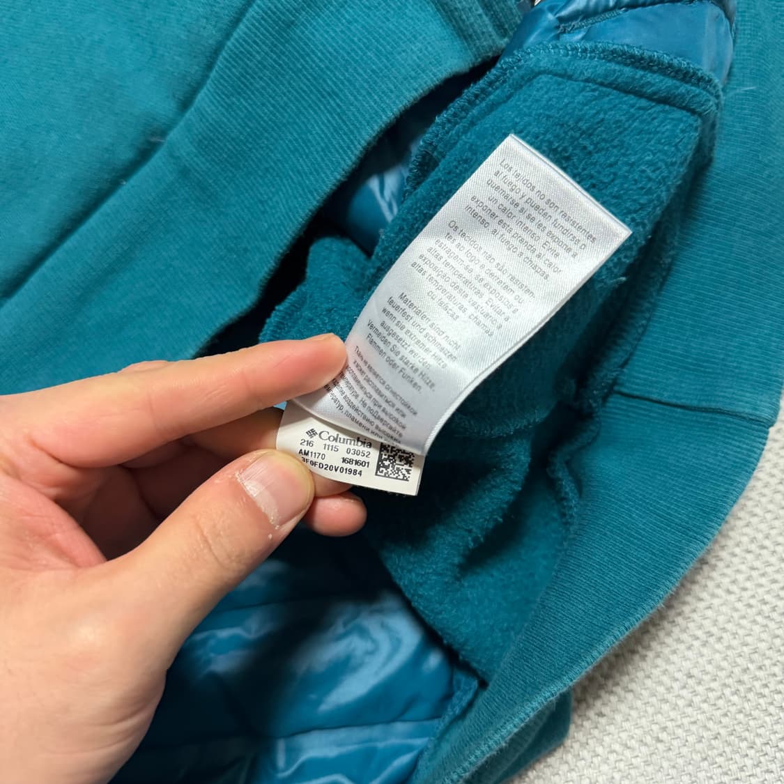 컬럼비아 경량패딩 후디 상품이미지4