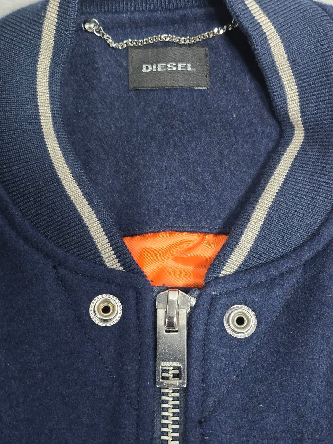 디젤 데님 M1-A 데님 슬리브 봄버 재킷L 상품이미지6