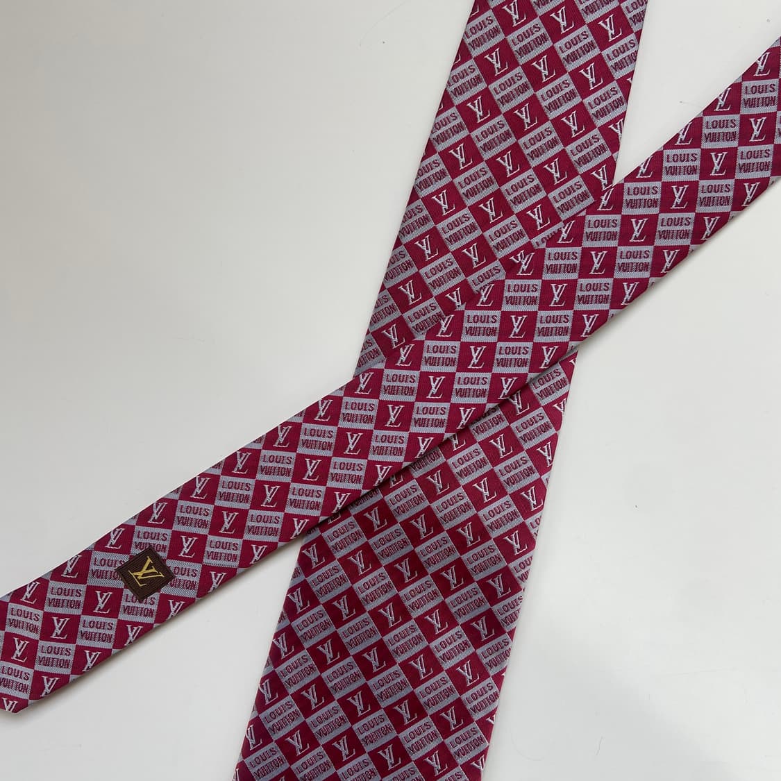 루이비통 (LOUIS VUITTON) 모노그램 정품 명품넥타이 상품이미지4