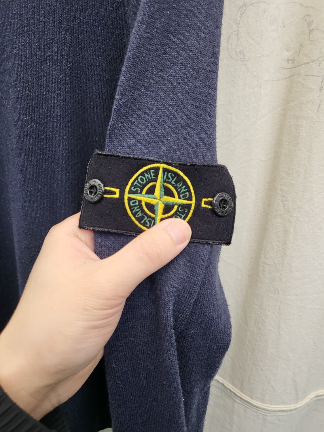 스톤아일랜드 네이비 니트 상품이미지3