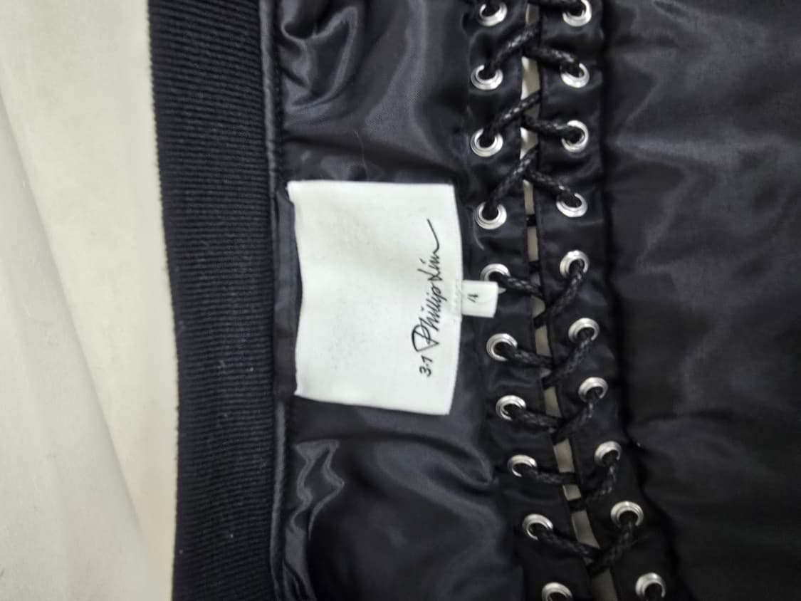 3.1필립림 레이스업 봄버 상품이미지9