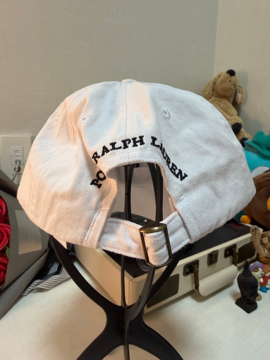 폴로 화이트 볼캡 상품이미지2