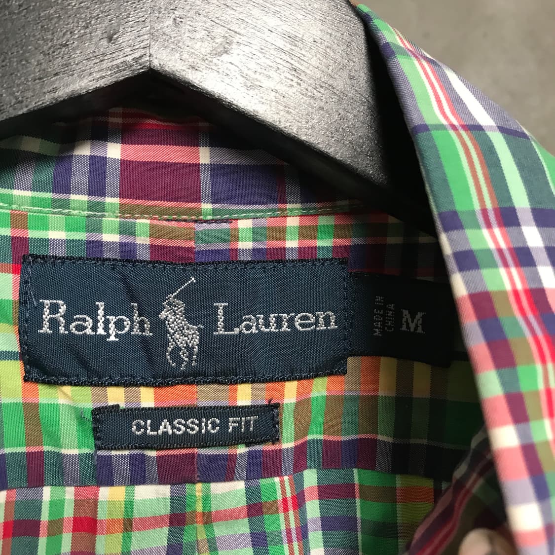 폴로 랄프로렌 체크 셔츠 M 상품이미지5