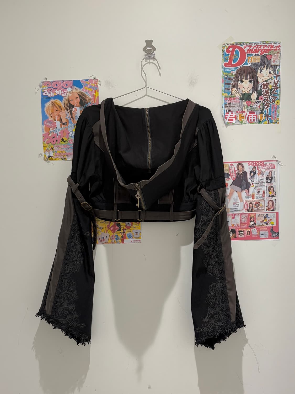 Ozz On Brown Oriental Crop jaket 상품이미지2