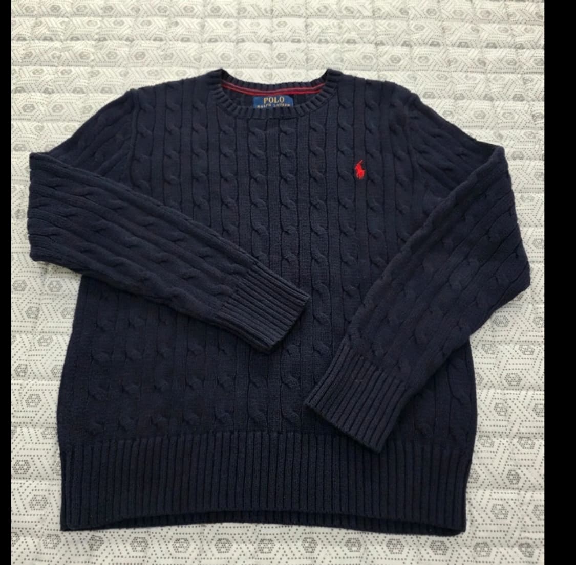 폴로 랄프로렌 꽈배기 니트 ~55 상품이미지2
