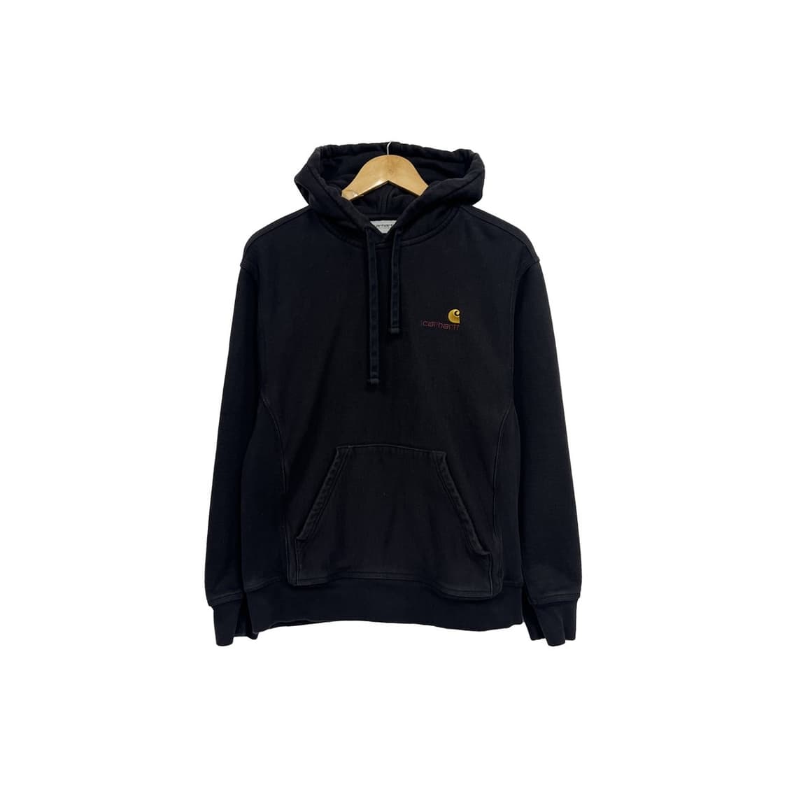 칼하트wip 아메리칸 스크립트 풀오버 기모 후드티 상품이미지1