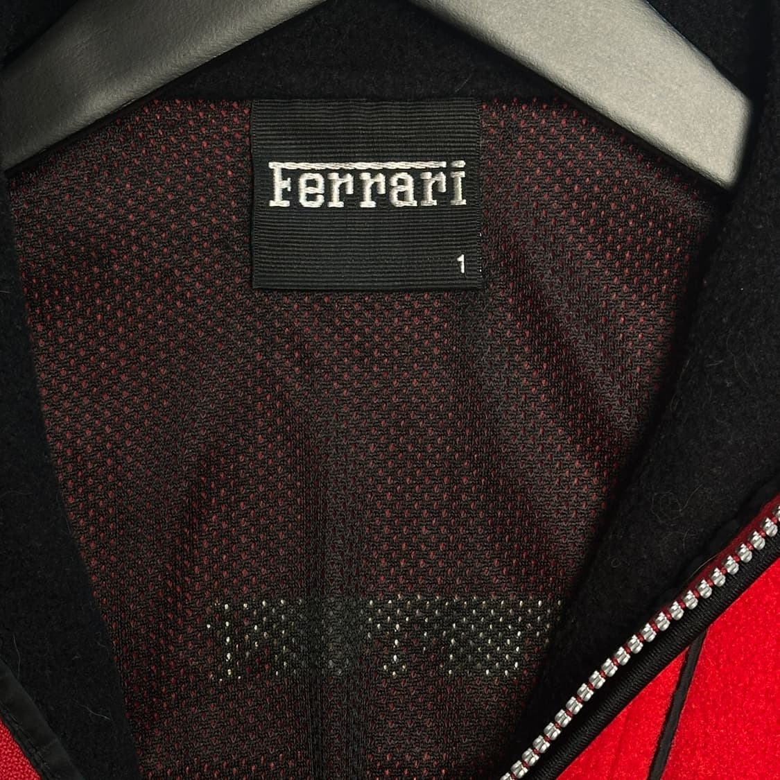 90s 페라리 파이핑 후리스 자켓 상품이미지6