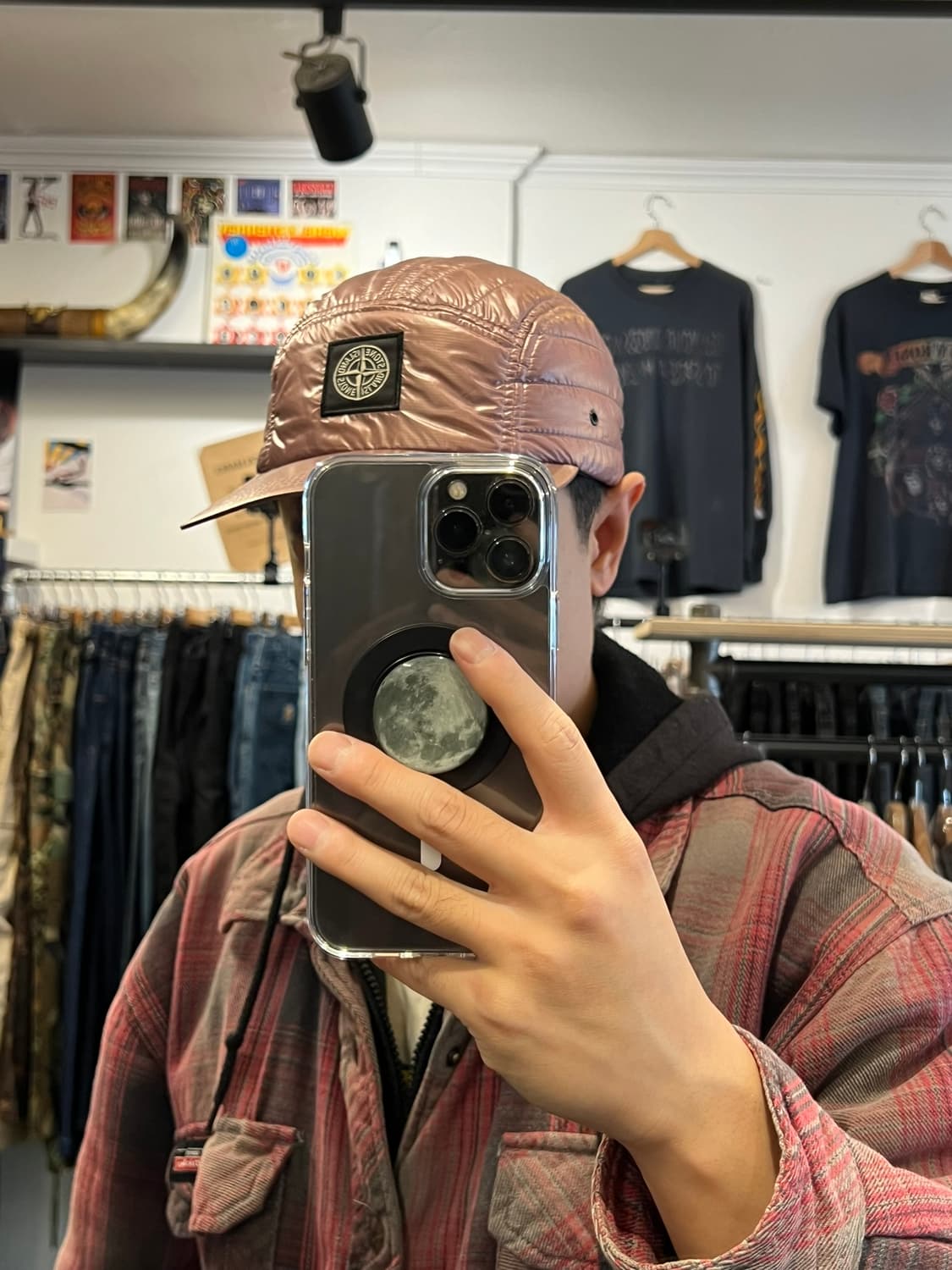 [M] 스톤아일랜드 프리말로프트 퍼텍스 퀼팅 캡 primaloft 상품이미지9