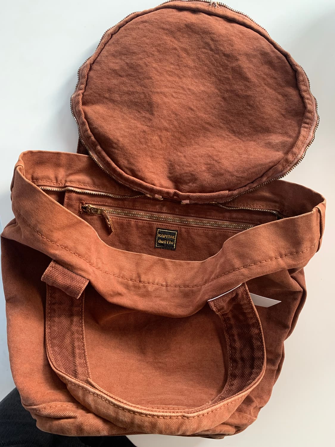 Kapital 캐피탈 캔버스 토트백 상품이미지6