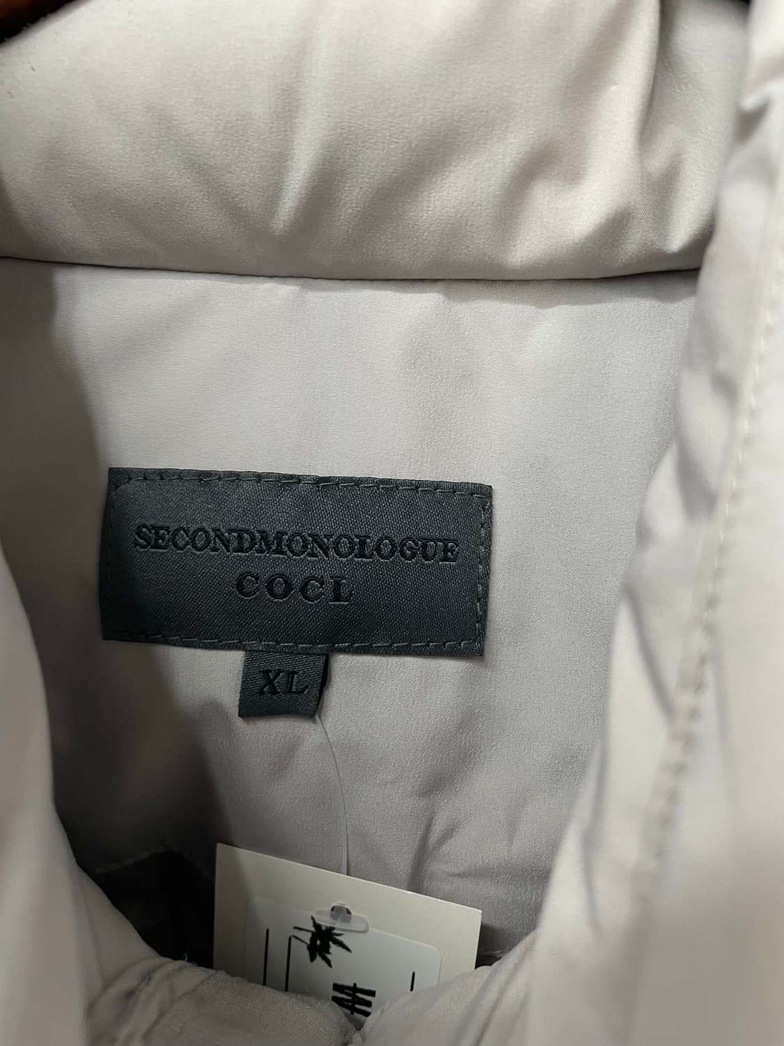 세컨모놀로그 컨템포러리 에어 덕다운 그레이 패딩 H1252 상품이미지5