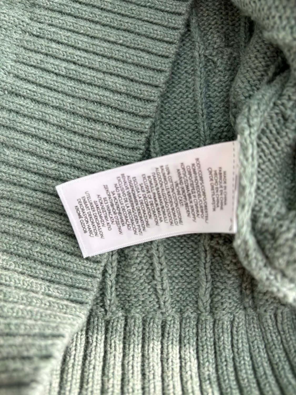 [L] 폴로 랄프로렌 코튼 케이블 니트 스웨터 상품이미지5