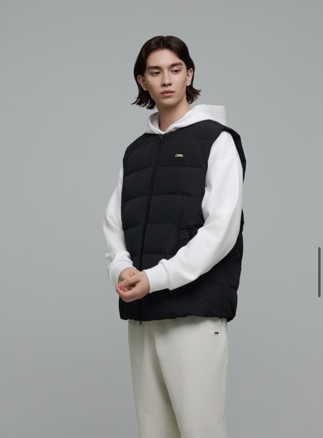 [L] 내셔널지오그래픽 U넥 구스다운 베스트 상품이미지2