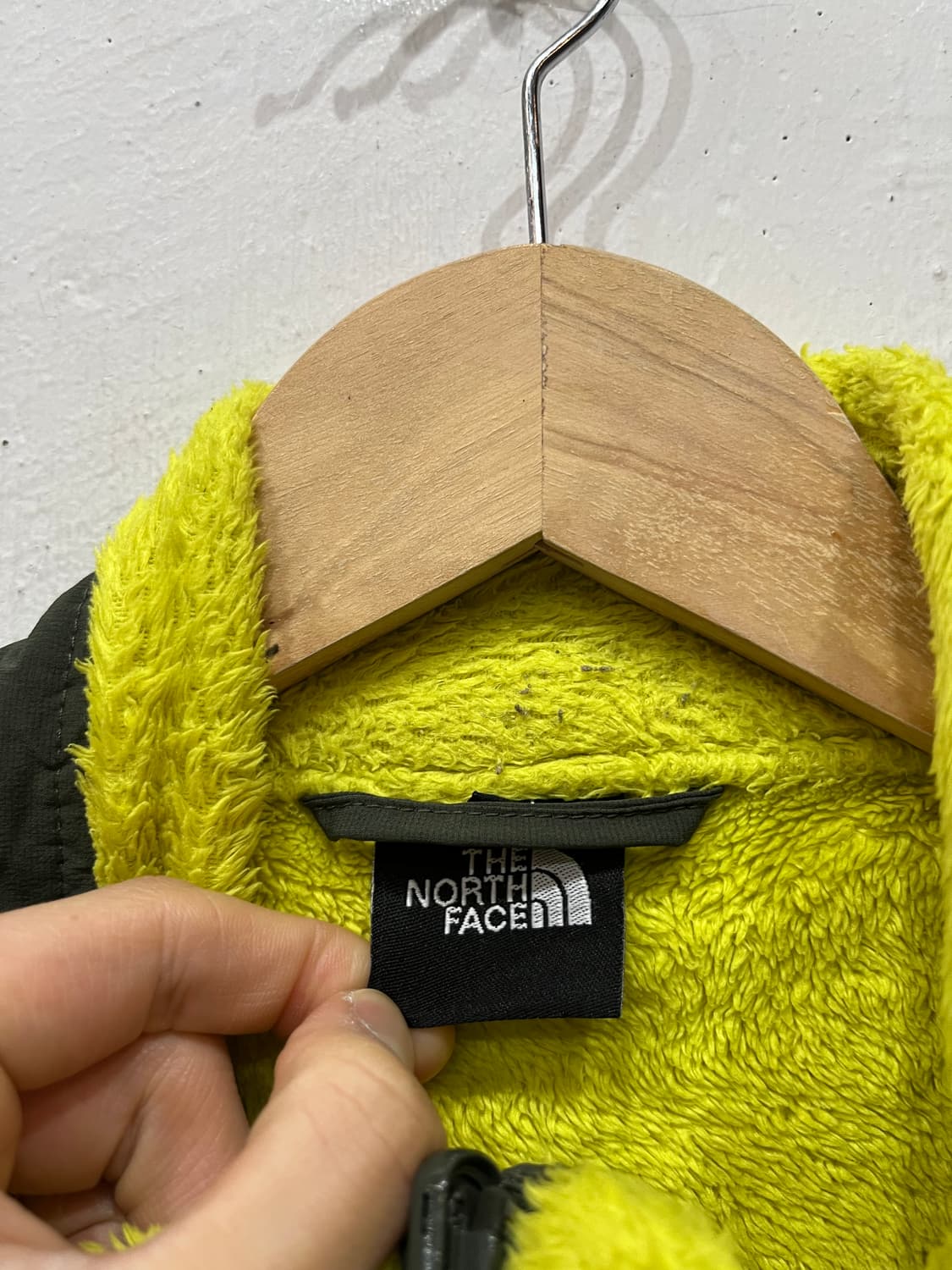 노스페이스 형광 플리스 자켓 95 상품이미지5