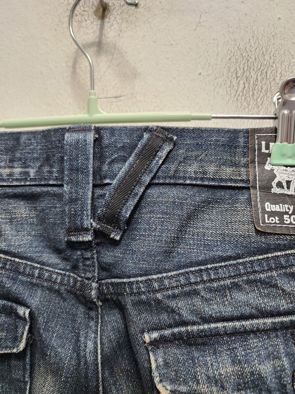 리바이스 502 JPN  데님 워싱진 상품이미지5