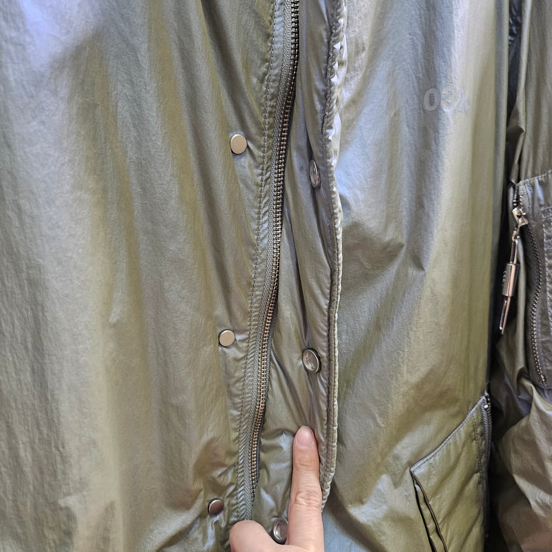 032c 유니크한 컬러 봄버 자켓 / 항공 점퍼 상품이미지5