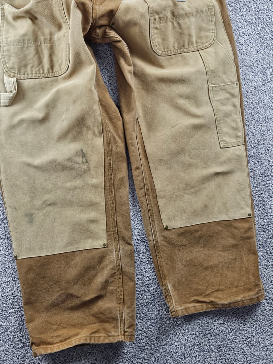 칼하트 밴딩 리워크 커스텀 더블니카펜터 워크 팬츠(46X30)/10851 상품이미지6