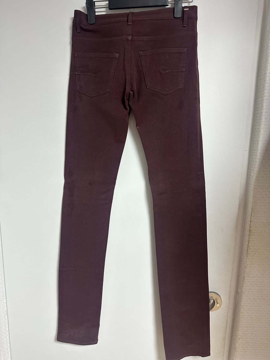 디올옴므 버건디 팬츠 상품이미지2