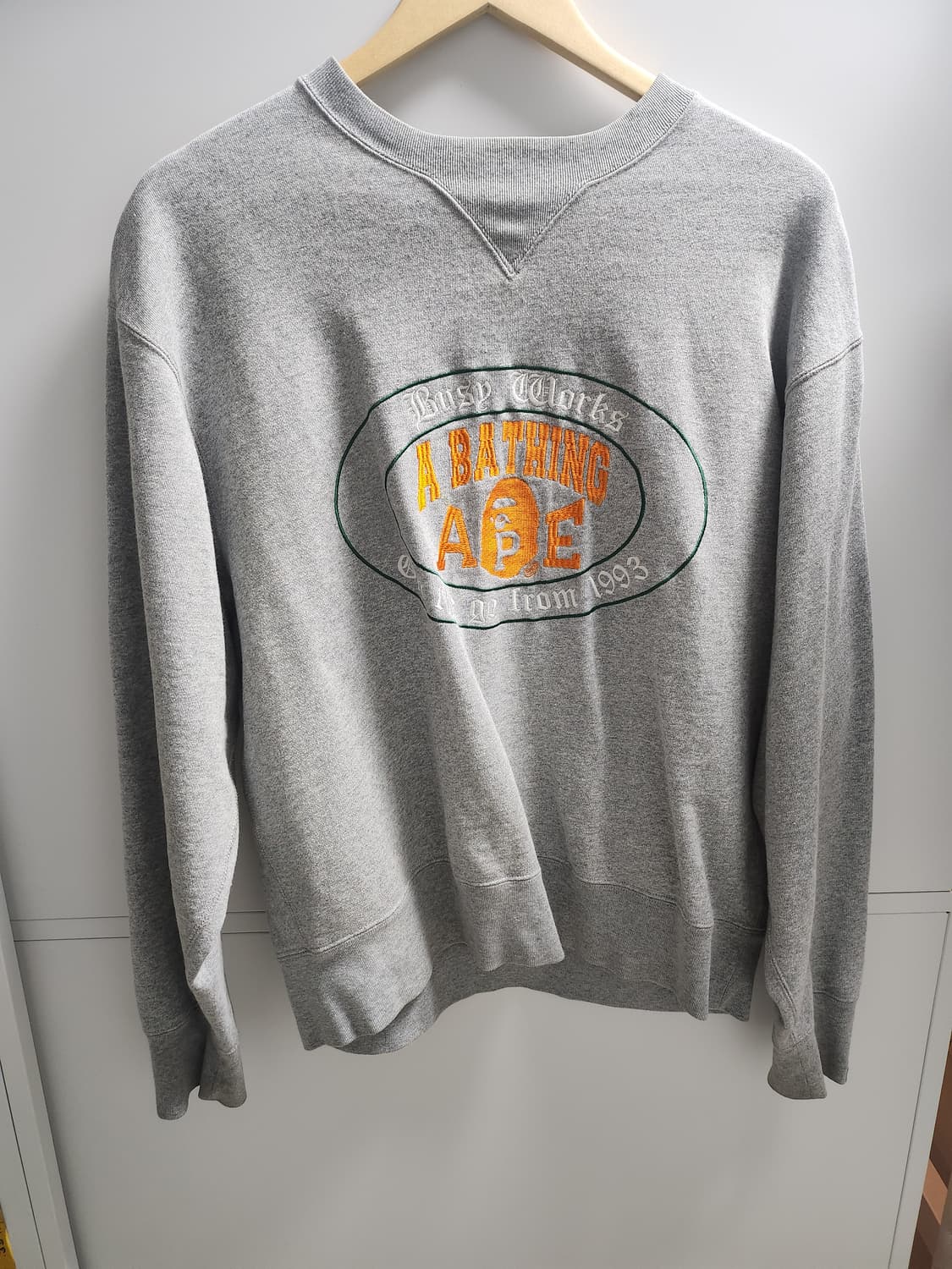 00's 베이프 크루넥 맨투맨 M사이즈 상품이미지2