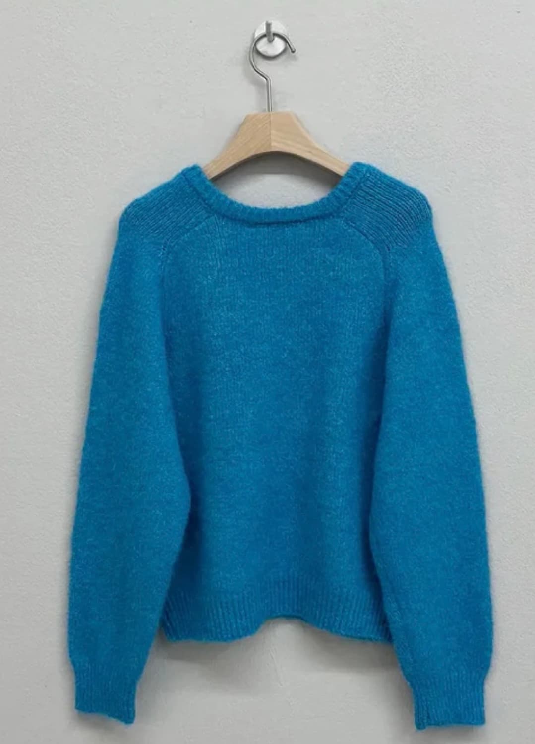 젠이츠 소프트 브이넥니트 스카이 블루 상품이미지2