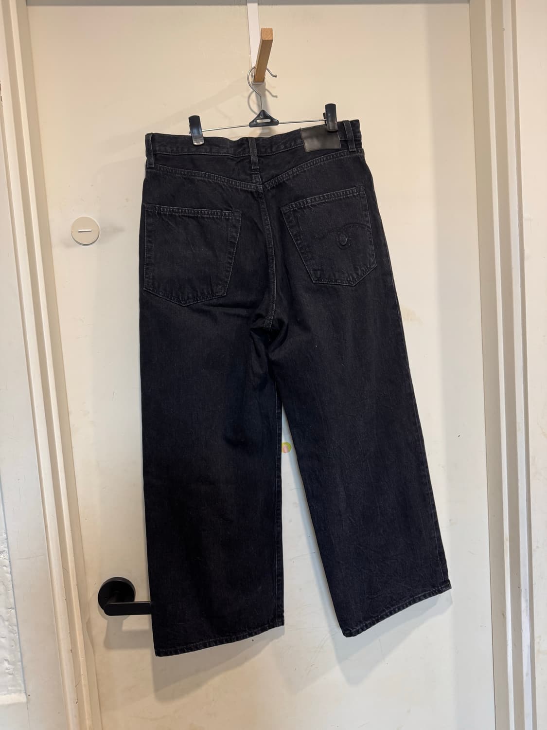 R13알써틴 블랙 데님 상품이미지7