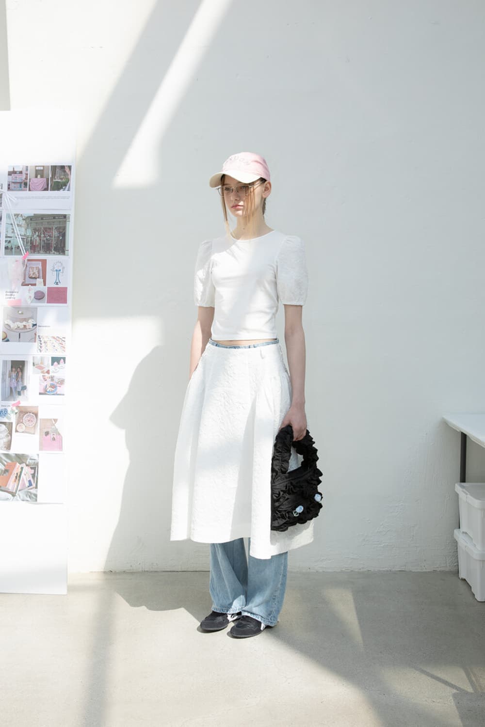 디망쉬 볼륨 스커트 CAKE VOLUME SKIRT (WHITE) 상품이미지3