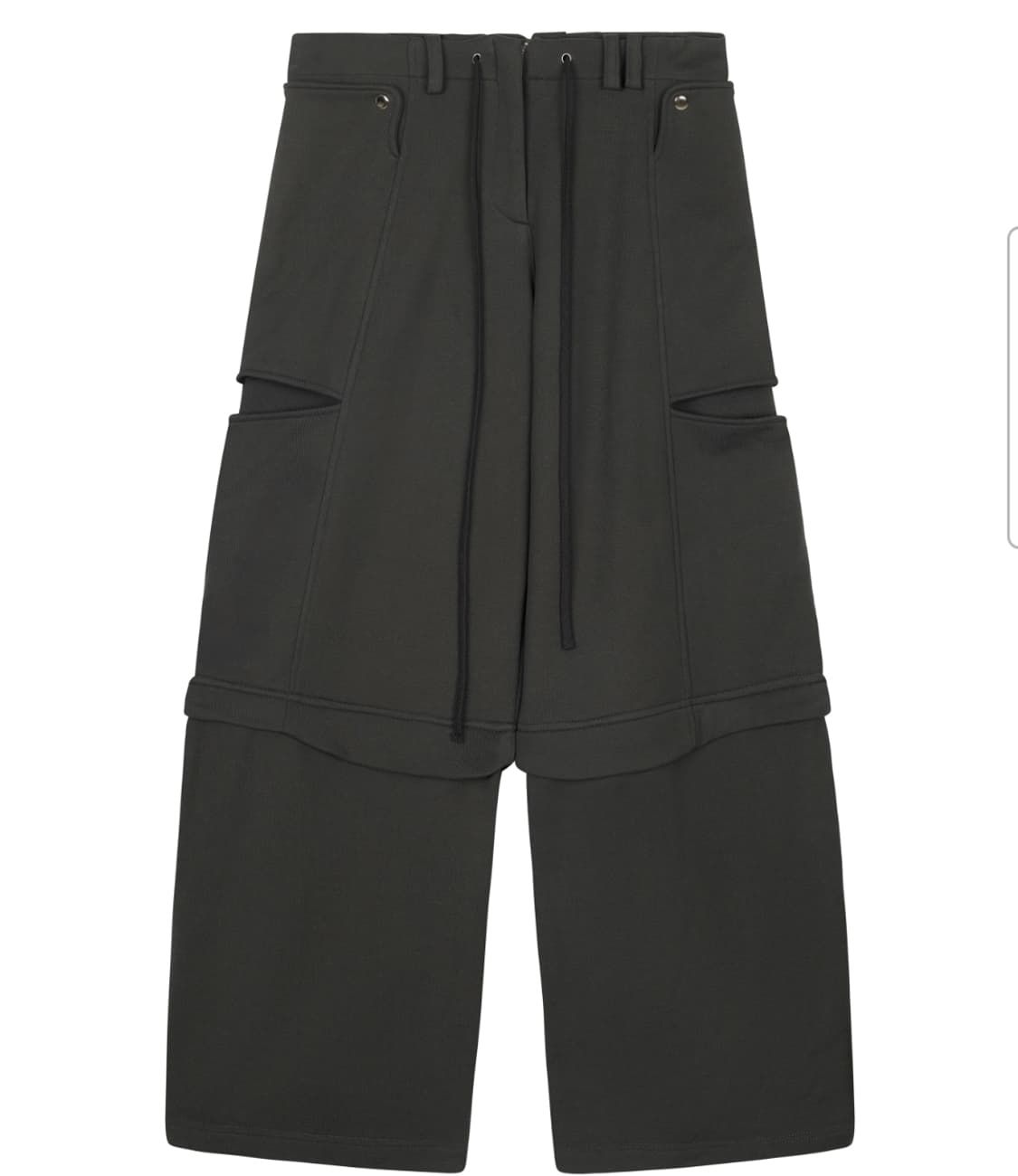 [1] NUPEAK 누피크 멀티 카고 팬츠 차콜 상품이미지1