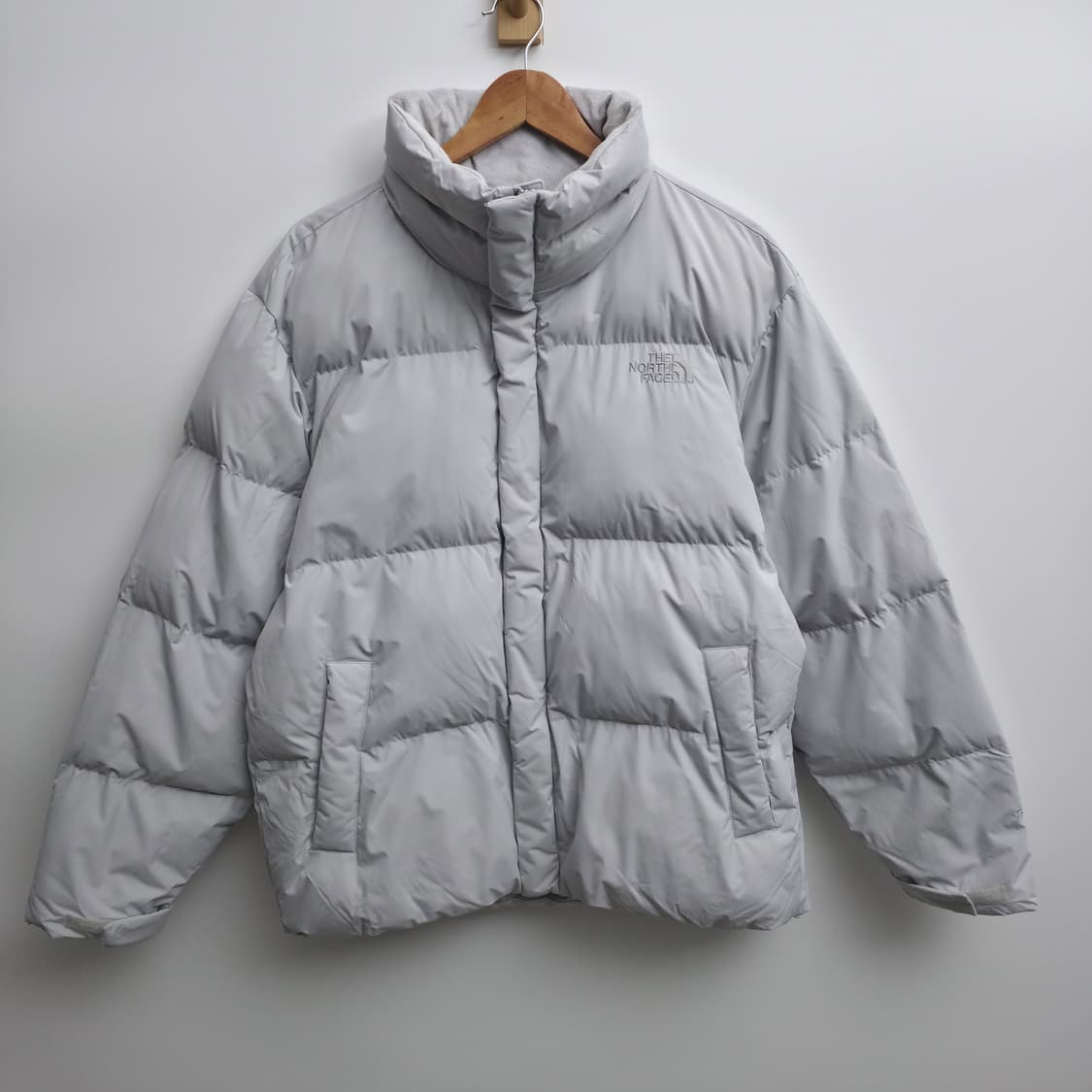 [L] 노스페이스 리버턴 키볼 패딩 라이트그레이 상품이미지1