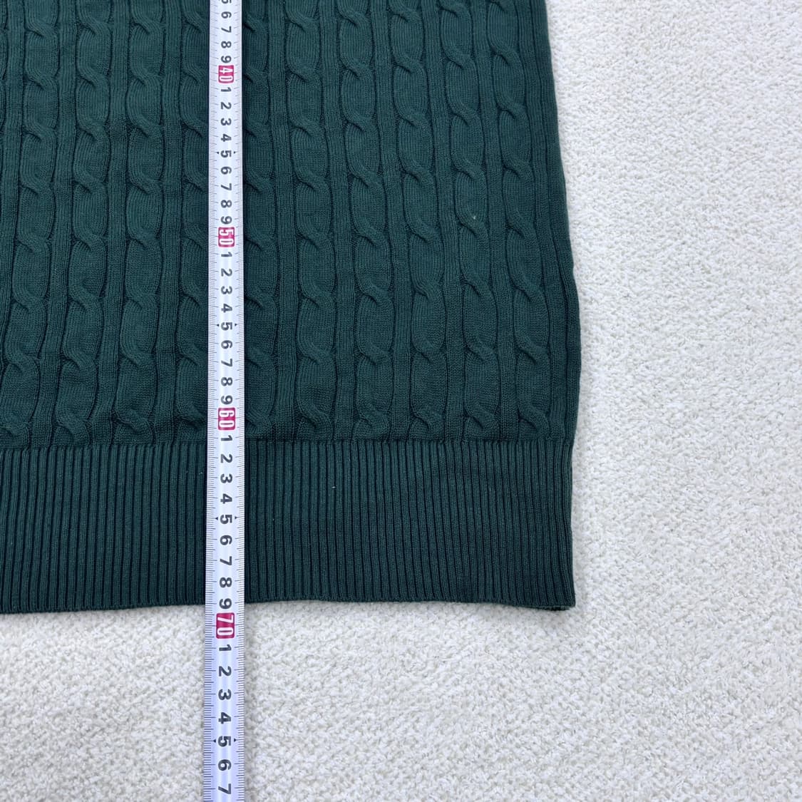 3XL US폴로 케이블 라운드 니트 0309E 상품이미지5